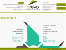 Tablet Screenshot of orevo.fr